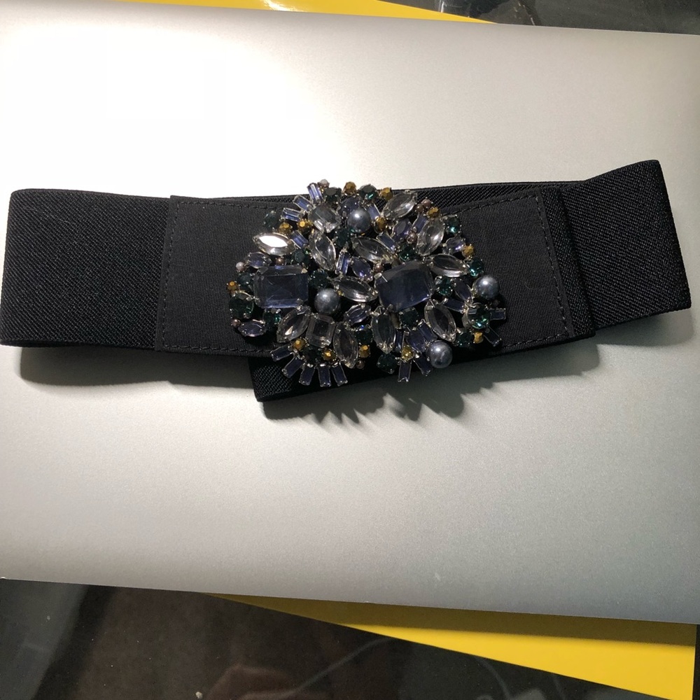 BCBG MAXAZRIA ELASTIC WAIST BELT